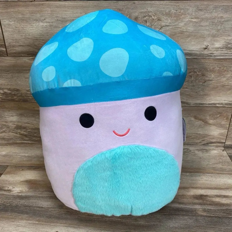 NEW Squishmallows Pyle the Mushroom Plush 20″ Plush Purple New
