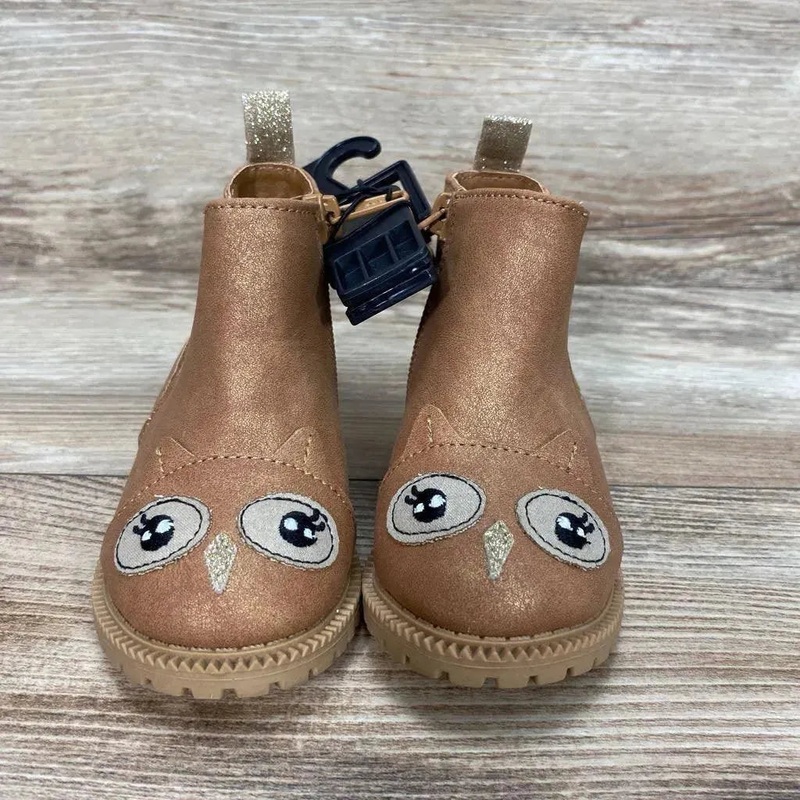 NEW Wonder Nation Owl Chelsea Boots sz 5c Pink 5c New