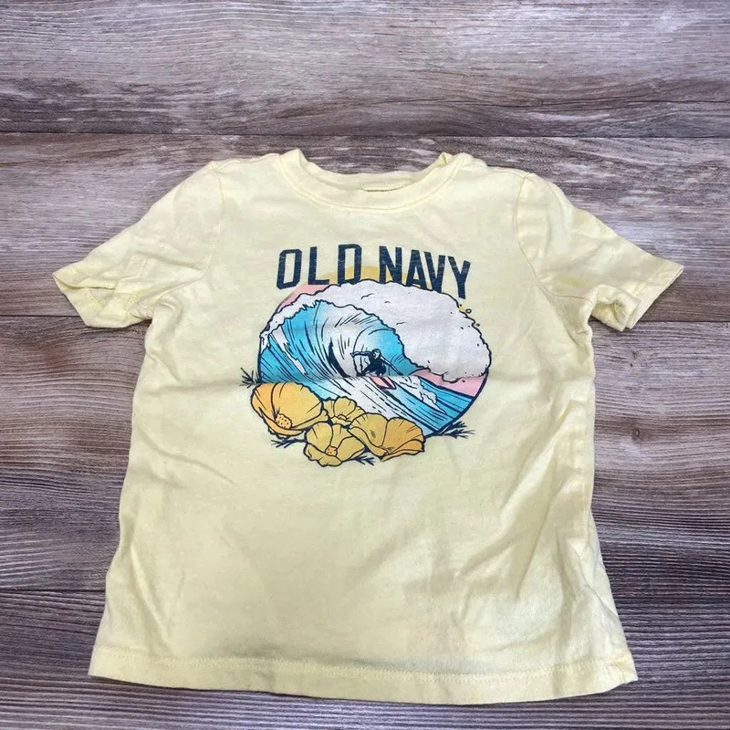 Old Navy Shirt sz 4T Yellow 4T Used