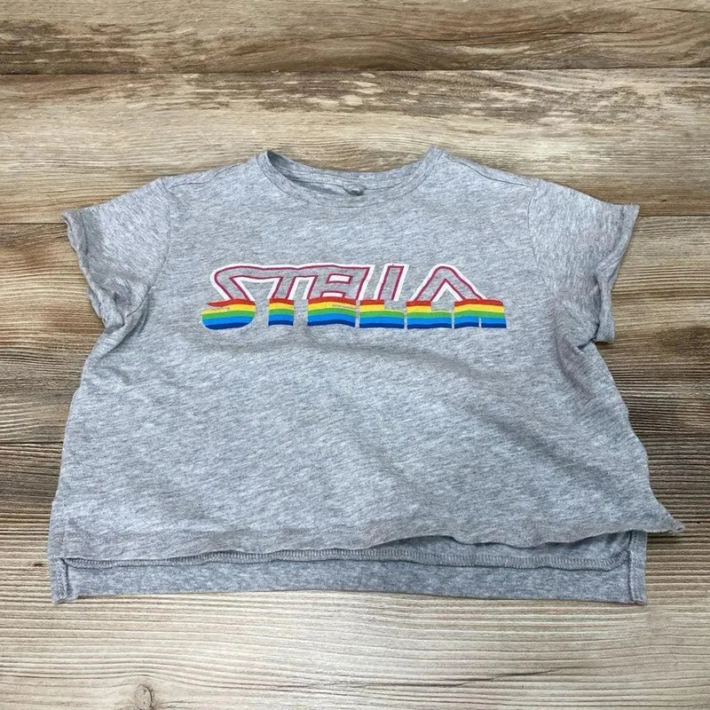 Stella McCartney ‘Stella’ T-Shirt sz 4T Grey 4T Used