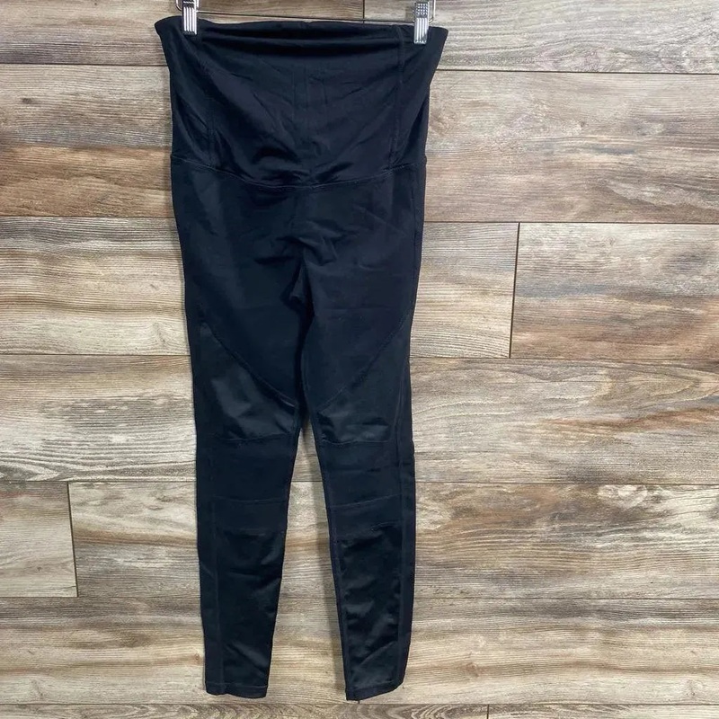 Isabel Maternity Crossover Panel Leggings sz Small Black Small Used