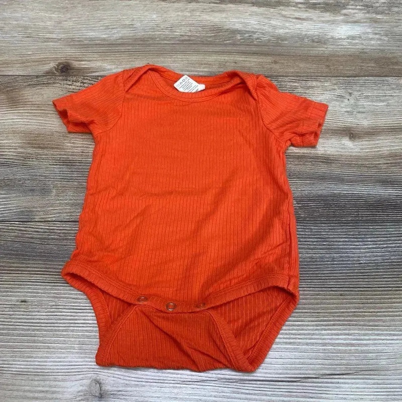 Kate Quinn Ribbed Bodysuit sz 0-3m Red 0-3m Used
