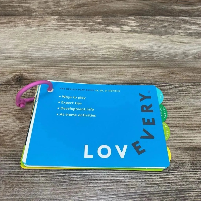 Lovevery The Realist Play Guide Blue Used