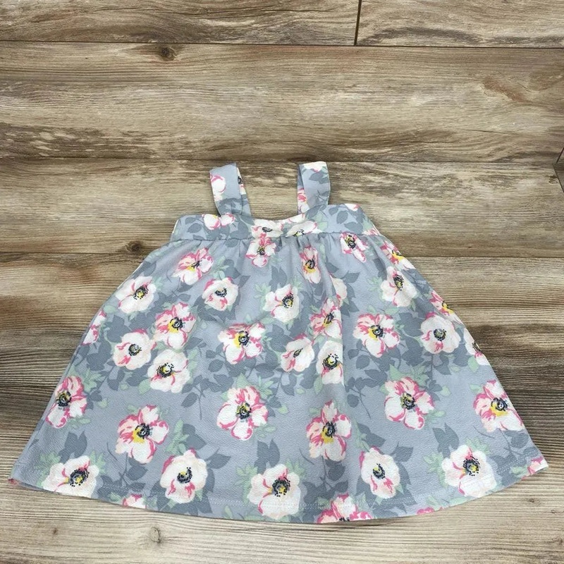 Madison Layne Floral Dress sz 3T Grey 3T Used