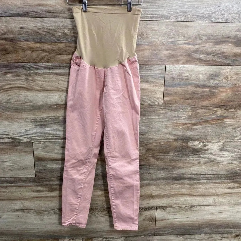 Motherhood Maternity Full Panel Pants sz XS Pink XS Used