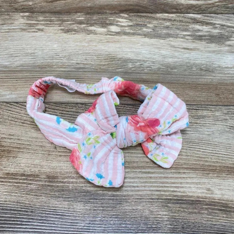 Mudpie Headband Pink 0-3m Used