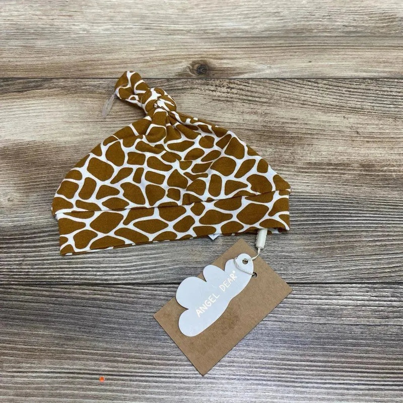 NEW Angel Dear Bamboo Knotted Hat sz 0-3m Brown 0-3m New