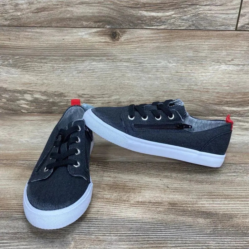 NEW Cat & Jack Lucian Double Zipper Sneakers sz 2Y Grey 2Y New