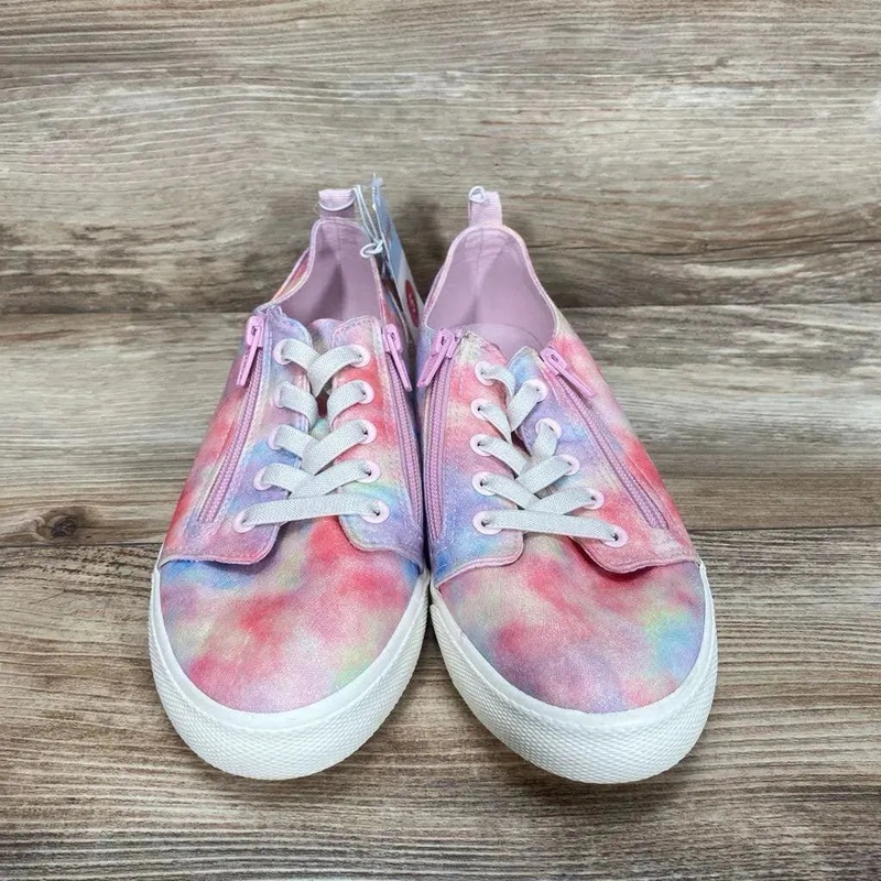 NEW Cat & Jack Lucian Double Zipper Sneakers sz 5Y Pink 5Y New