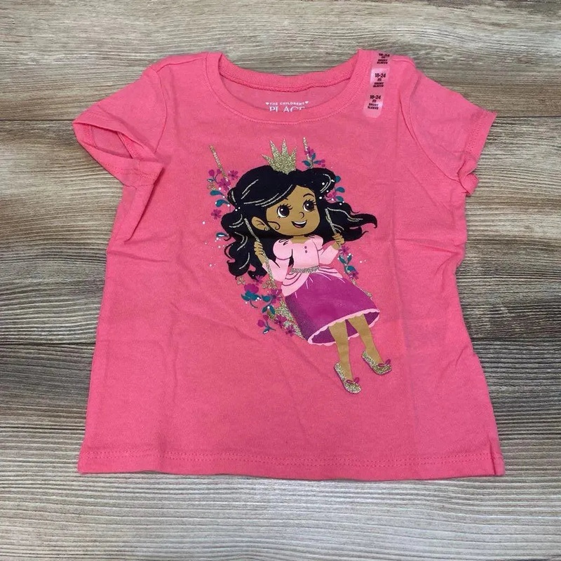 NEW Children’s Place Princess Graphic Shirt sz 18-24m Pink 18-24m New