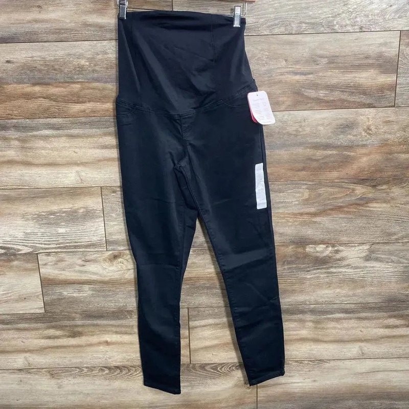 NEW Isabel Maternity Crossover Panel Boyfriend Jeans sz Medium Black Medium New