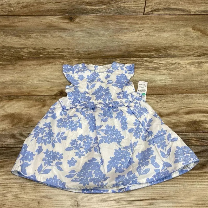 NEW Just One You 2pc Floral Dress & Bloomers sz 18m White 18m New