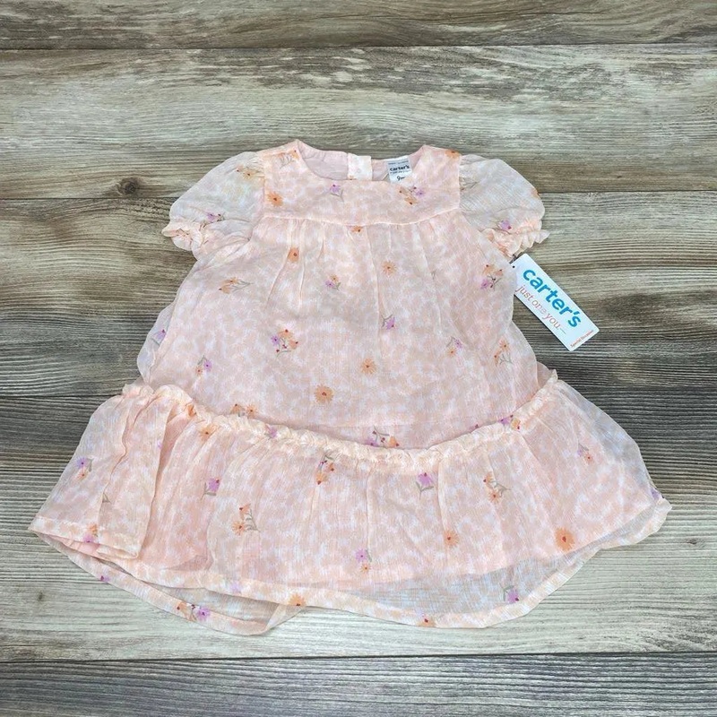 NEW Just One You 2pc Floral Dress & Bloomers sz 9m Pink 9m New