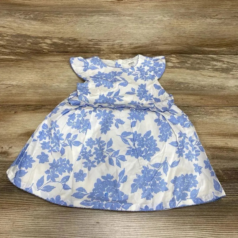 NEW Just One You 2pc Floral Dress & Bloomers sz 9m White 9m New