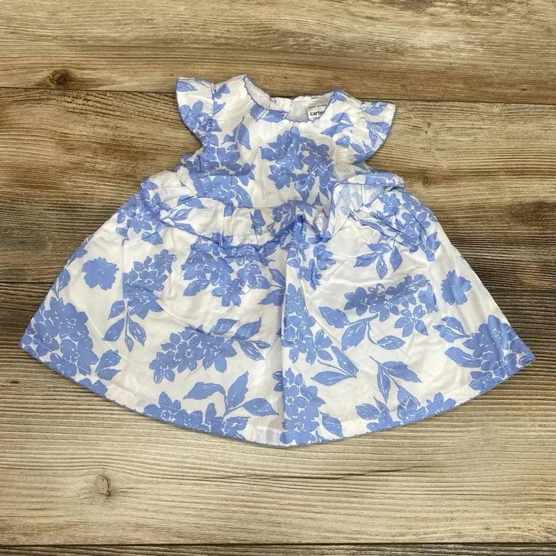 NEW Just One You 2pc Floral Dress & Bloomers sz NB White NB New