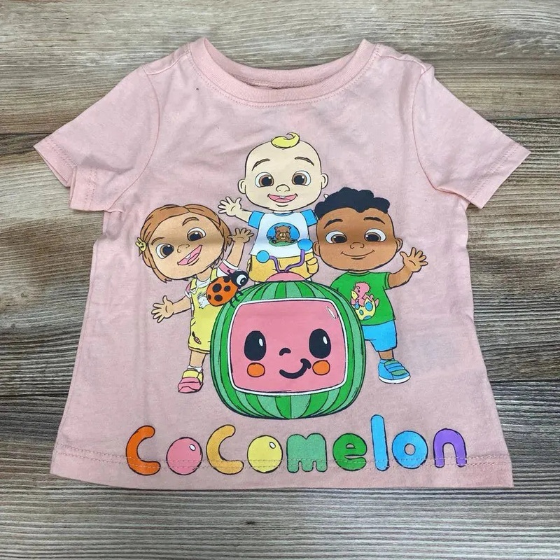 NEW Old Navy Unisex CoComelon Graphic T-Shirt sz 12-18m Salmon 12-18m New