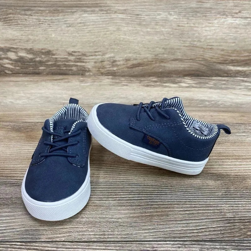 OshKosh Putney Oxford Casual Sneakers Sz 4c Navy 4c New