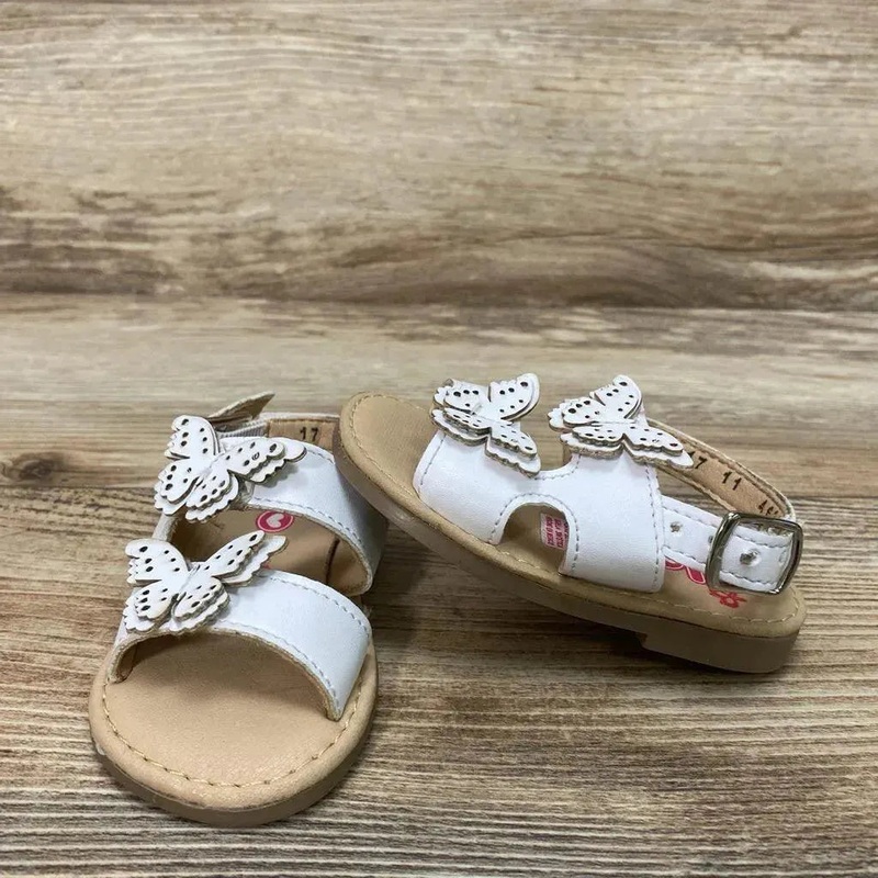 Rilo Butterfly Sandals sz 3c White 3c Used