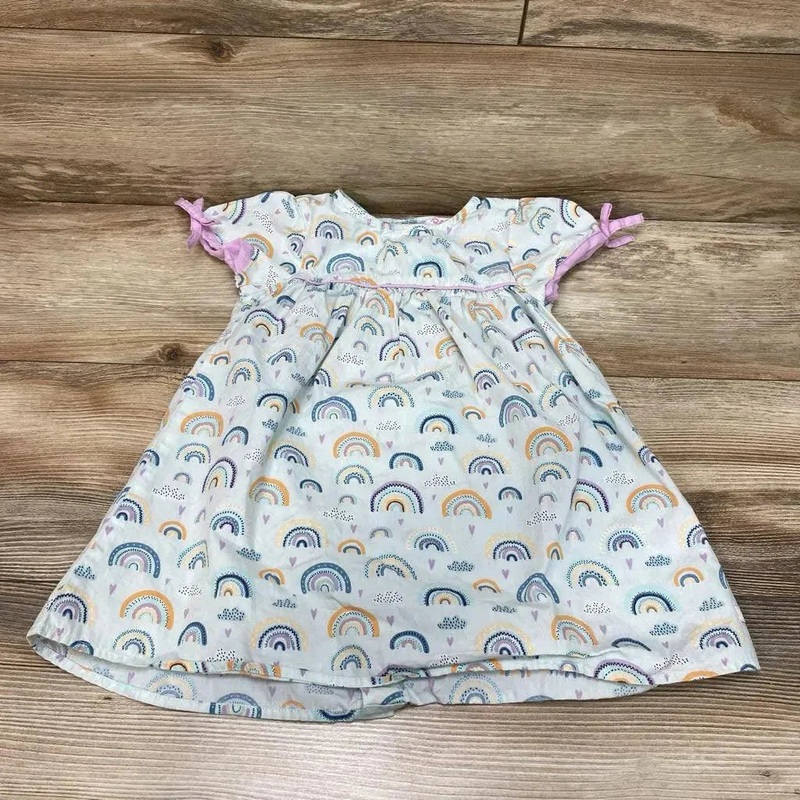 Ruffle Butts Rainbow Dress sz 3T Blue 3T Used