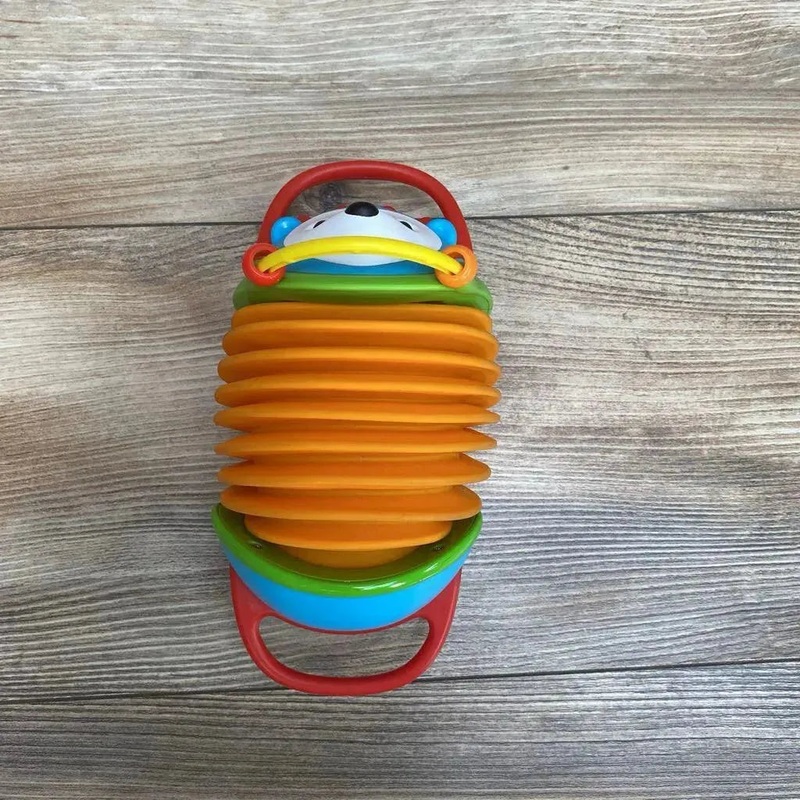 Skip Hop Hedgehog Accordion sz 6M+ Orange 6M+ Used