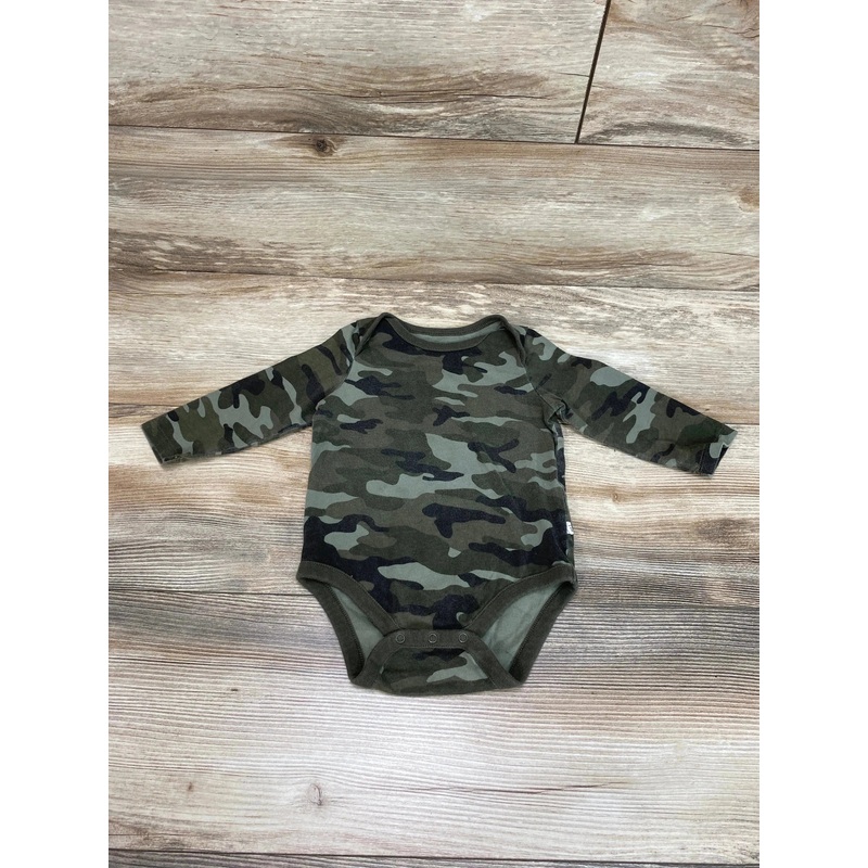 Baby Gap Camo Bodysuit Green sz 6-12m