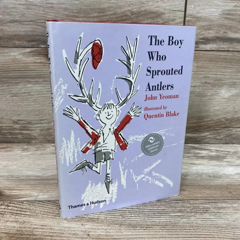 Boy Who Sprouted Antlers Hardcover Book Used
