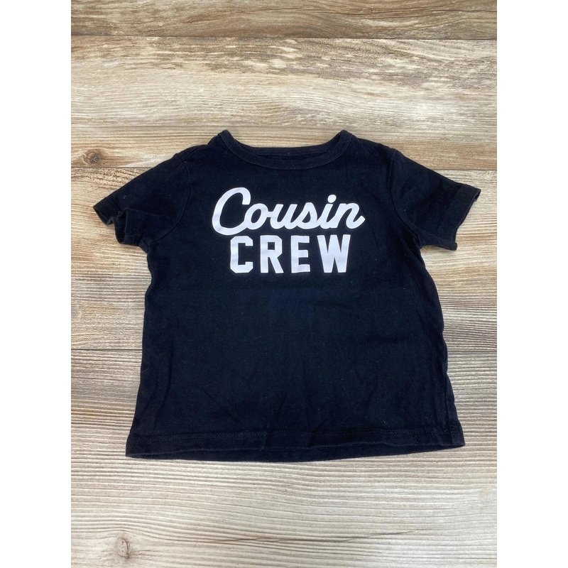 Children’s Place Cousin Crew Shirt Black sz 12-18m