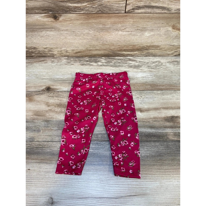 Floral Leggings Pink sz 24m