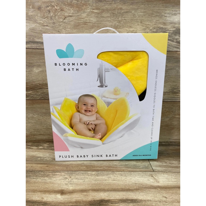 NEW Blooming Bath Baby Canary Yellow