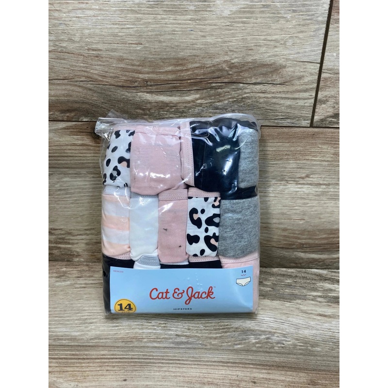 NEW Cat & Jack 14Pk Hipsters Multicolor Sz 14