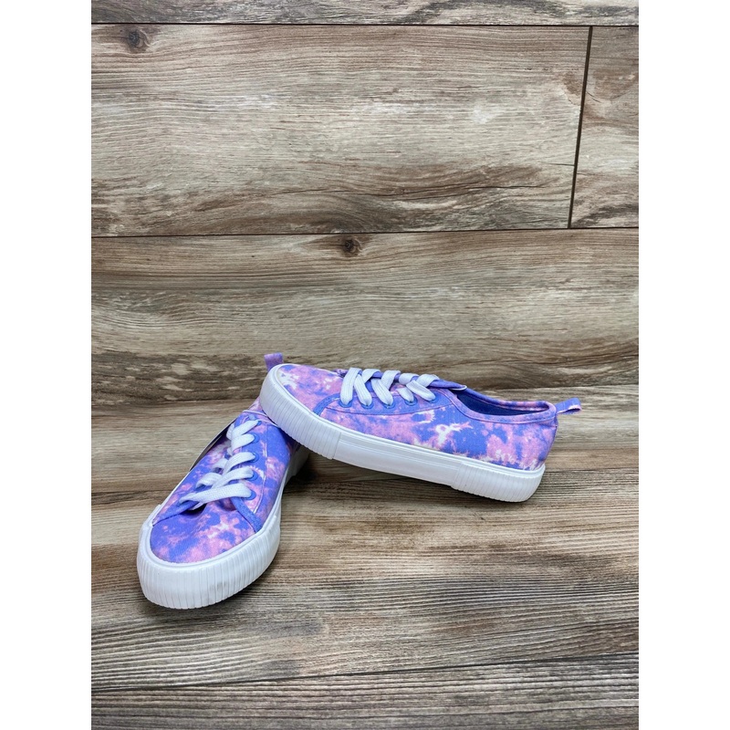 NEW Cat & Jack Pascale Lace Up Sneakers Purple sz 2Y