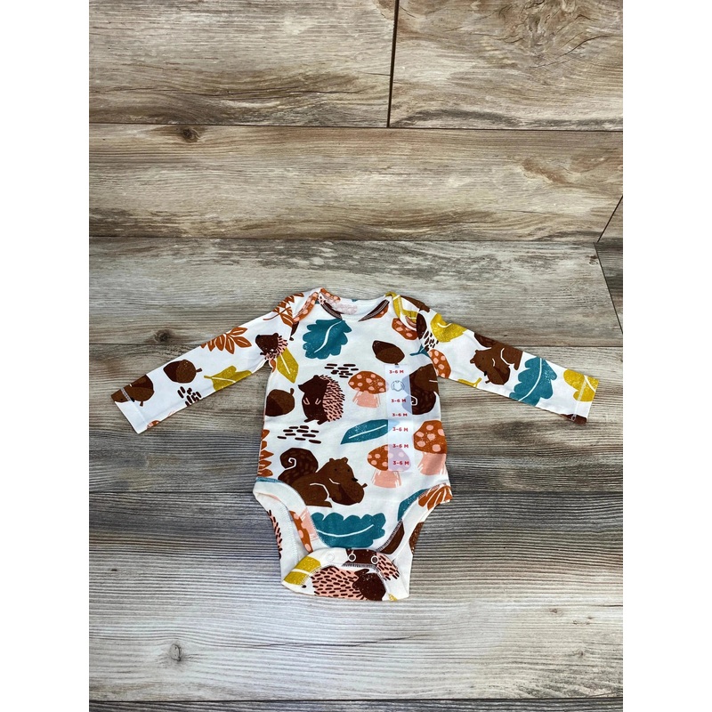NEW Old Navy Fall Print Bodysuit sz 3-6m