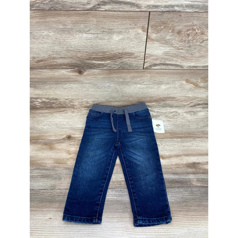 NEW Tucker + Tate Rib Waist Jeans Blue sz 18m