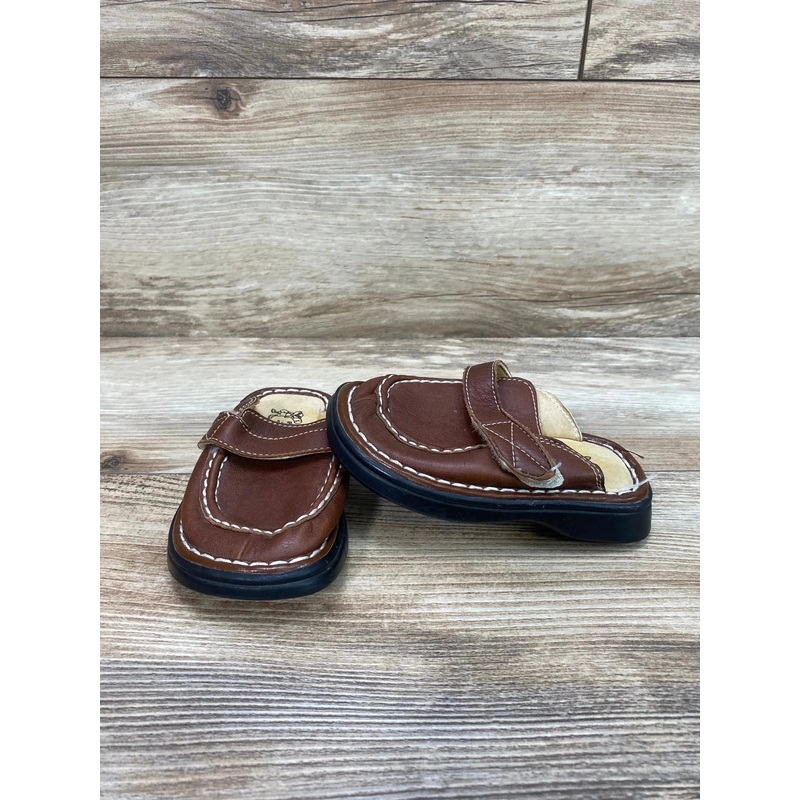 Tom Dog Leather Clogs Brown sz 5/6c