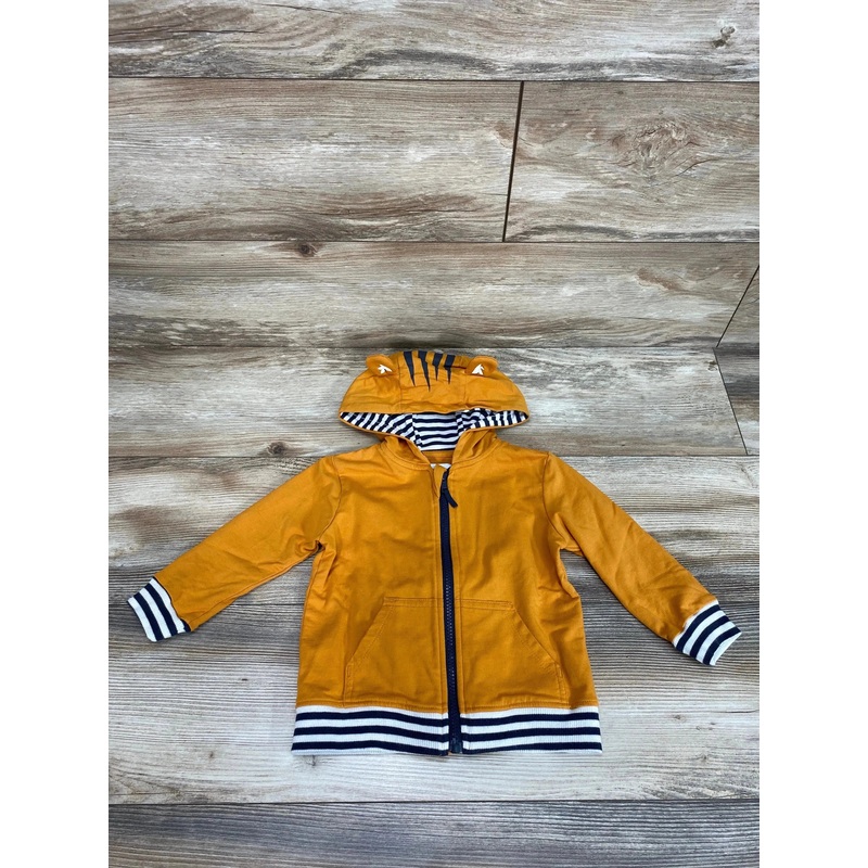 Tommy Bahama Full Zip Hoodie Orange sz 12m