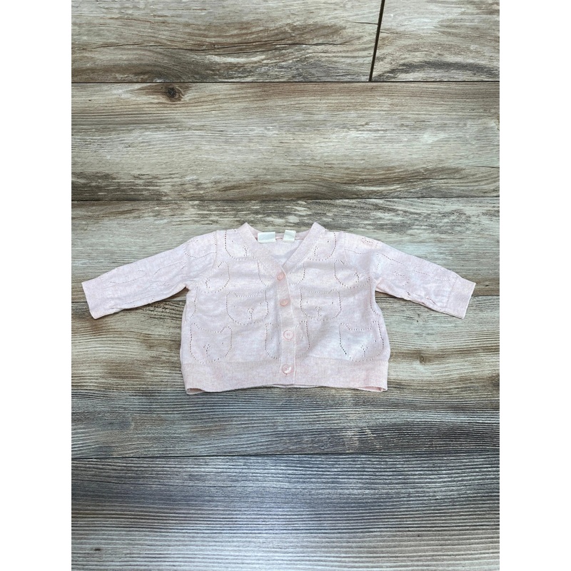 Baby Gap Pointelle Cardigan Pink sz 0-3m