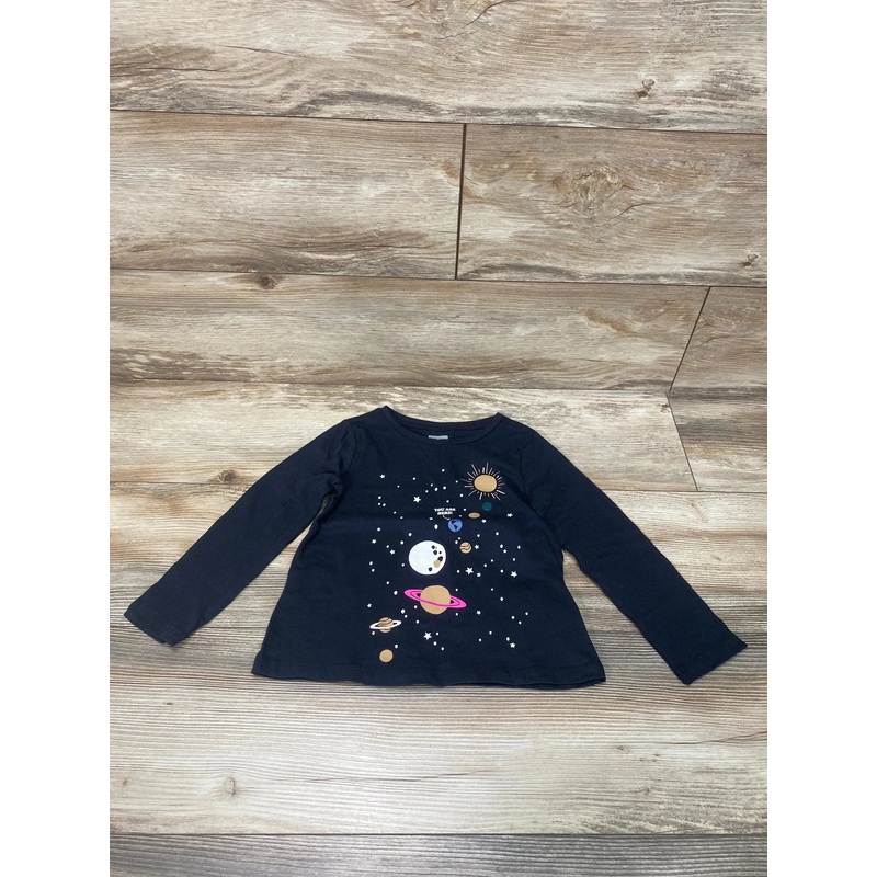Baby Gap You Are Here! Shirt Black sz 4T