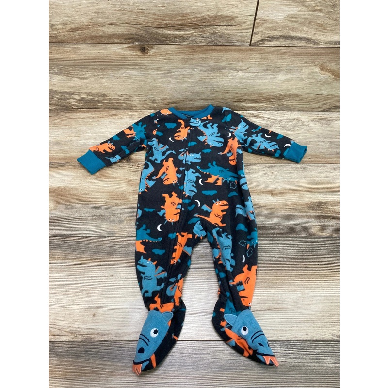 Carter’s Dragon Print Blanket Sleeper Grey sz 6m