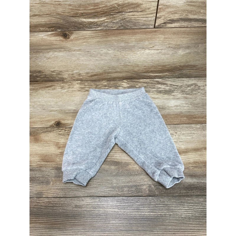 H&M Velour Pants Grey sz 3m