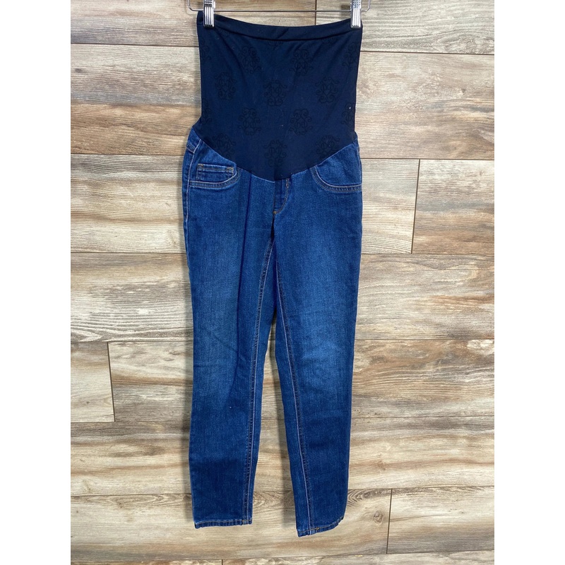 Jessica Simpson Maternity Full Panel Jeans Blue sz PXS
