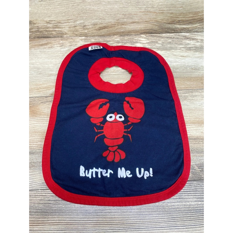 Lazy One Butter Me Up Lobster Infant Bib