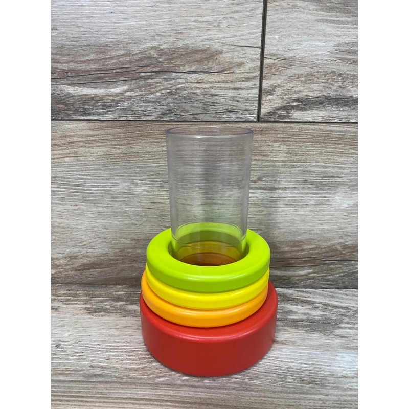 Lovevery Clear Tube with Stacking Rings