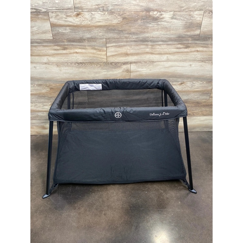 NEW Dream On Me Travel Light Playard in Black