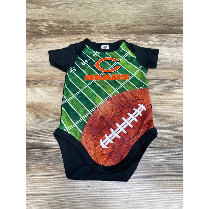 NFL Team Chicago Bears Bodysuit Black sz 3-6m