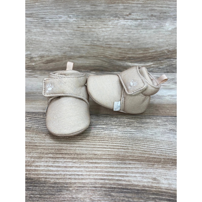 NWoT BEARPAW Scootie Infant Booties With Grippers sz 3-6m