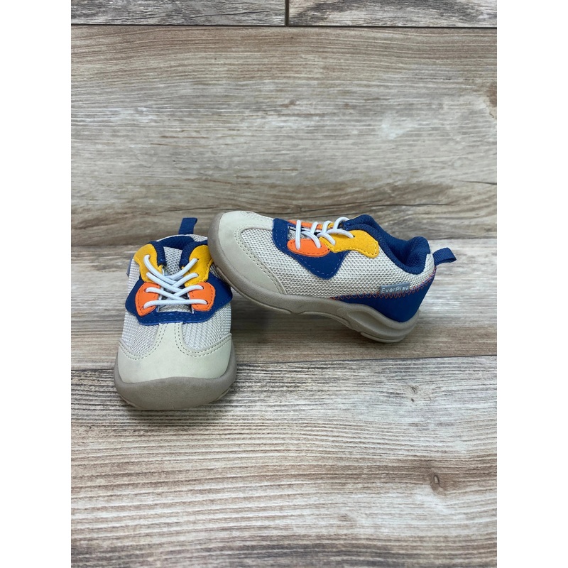 OshKosh B’Gosh Darcy Everplay Color Block Sneaker Beige Sz 5c