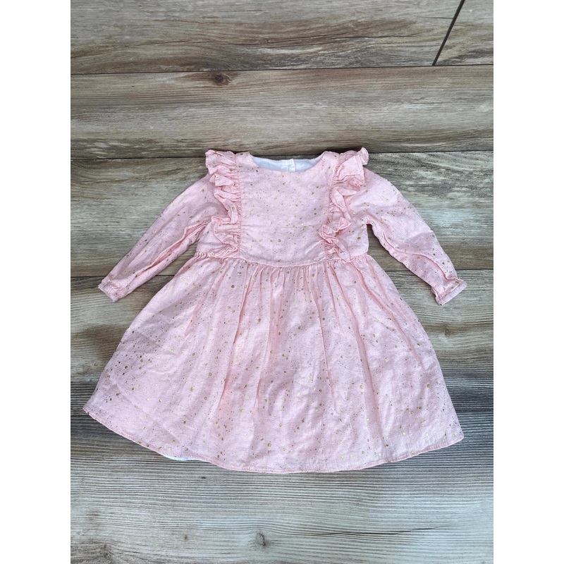 Pippa & Julie Ruffle Dress Pink sz 18m