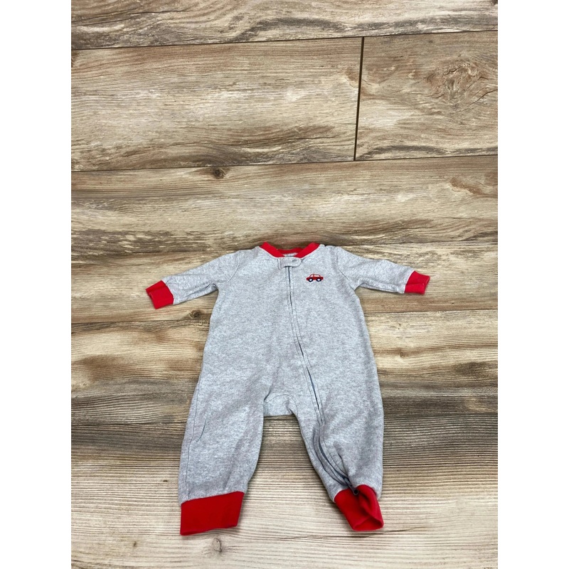 Teach Leanbh Footless Sleeper Grey sz 3-6m