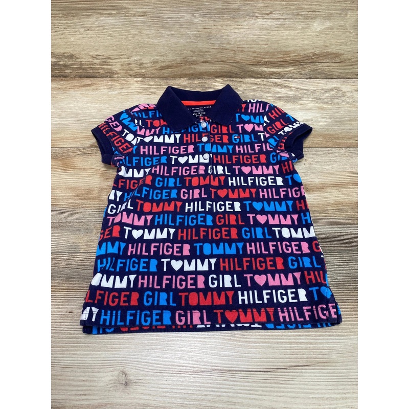 Tommy Hilfiger Polo Shirt Navy sz 4-5T