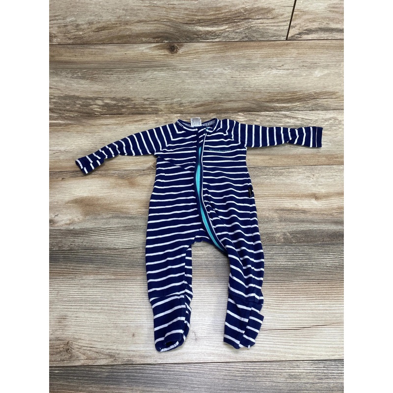 Bonds Striped Wondersuit Navy sz 0-3m
